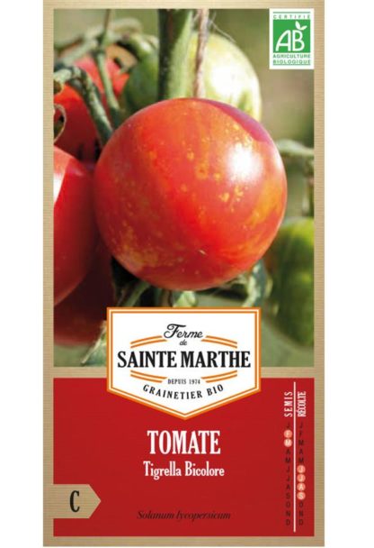 Sainte marthe tomate Tigrella Bicolore